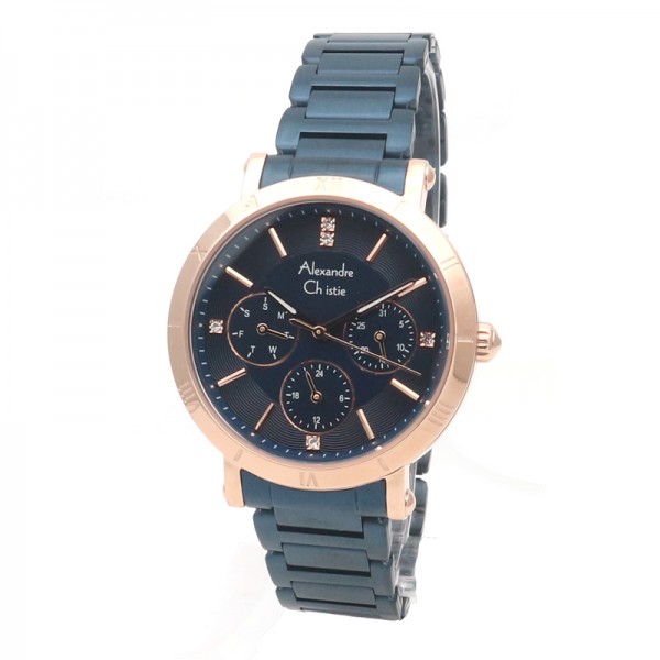 Alexandre Christie AC 2646 Rosegold Blue BFBURBU